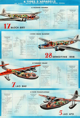 Air france flying boats plane - air,
