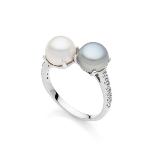 Unoaerre anello argento con - in,