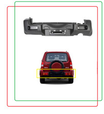 FASCI PARAURTI POSTERIORE DA VERNICIARE PER  SUZUKI JIMNY 01/98 09/12