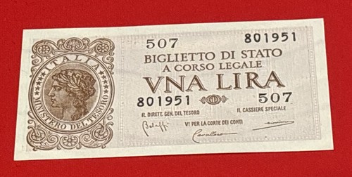 Banconota lira firma - banconota, da
