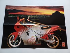 Gilera 125 MX-1 + produzione Gilera 1988 depliant poster italiano originale