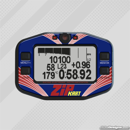 Adesivo gel stile zip - adesivo, kart