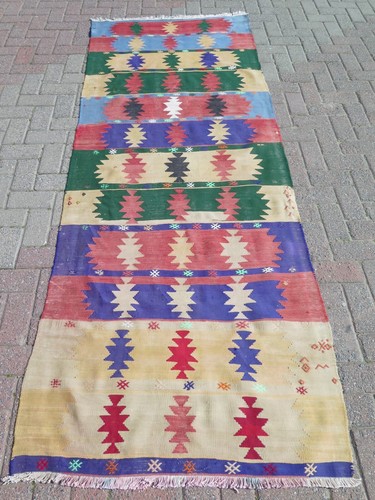 Turco kilim runner tappeto - turco,