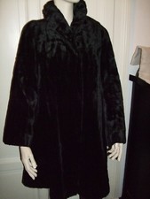 HELENE COUTURE PELLICCIA ECOLOGICA SINTETICA ECO FAUX FUR PELZ VISONE MINK NERZ 