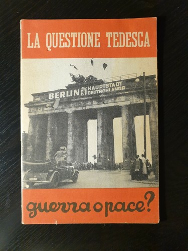 Questione tedesca guerra - la,