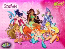 Cialda ostia per torta WINX PERSONALIZZATA, torte, ostie, cake, topper, cialde
