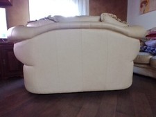 Divani sofà salotto 3 + 2 posti Capitonné in pelle. Come nuovi.