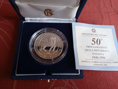 10000 lire argento 1996 - 10000,