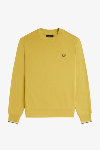 Fred perry felpa girocollo - perry,
