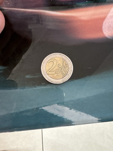 Moneta due euro rara grecia - due,