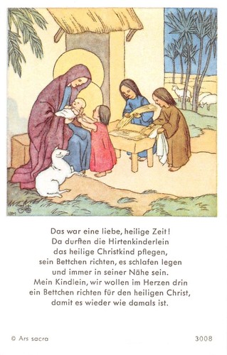 Fleißbildchen heiligenbild - fleißbildchen,