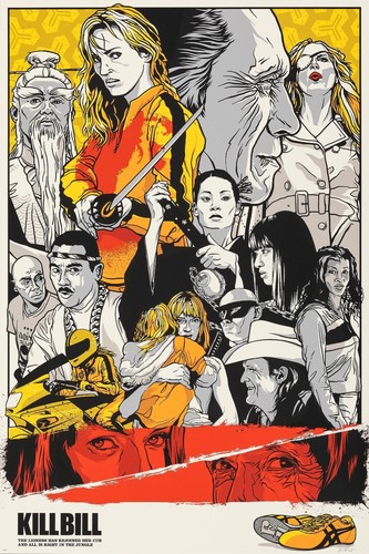 Kill bill mondo poster tyler - kill,