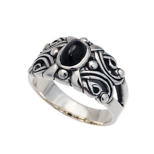 Anello gotico biker - gotico,