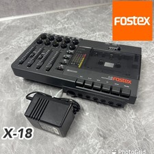 Fostex X-18 registratore a cassette multitraccia unità MTR vintage Giappone