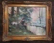 OLIO SU TELA 30 X 40 ANTICO
