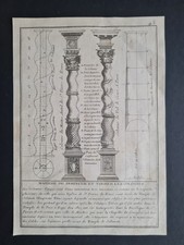 Stampa antica c. 1775 - Cinque