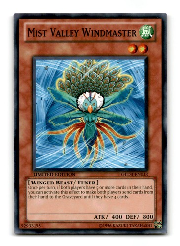 Yugioh gld3 en033 mist valley - #gld3-en033,