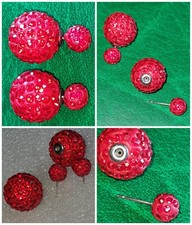 Orecchini DOPPIA SFERA 🔴