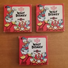 3 Pellicole 8mm Walt Disney