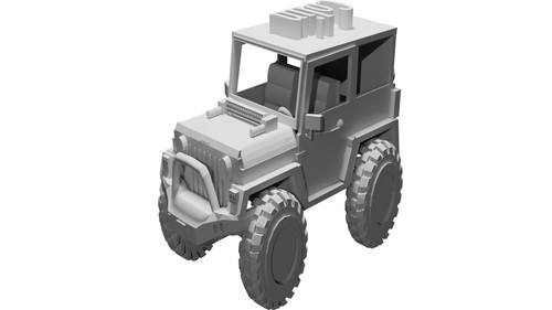 Modello scala jeep - modello, wrangler