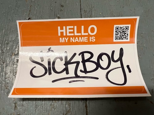 Trainspotting sticker sickboy - trainspotting,