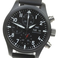 Orologio IWC SCHAFFHAUSEN big pilot top gun IW389401 cronografo AT uomo_864795