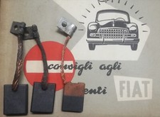 Spazzole Dinamo Fiat 508 C - Fiat 508 L nuove