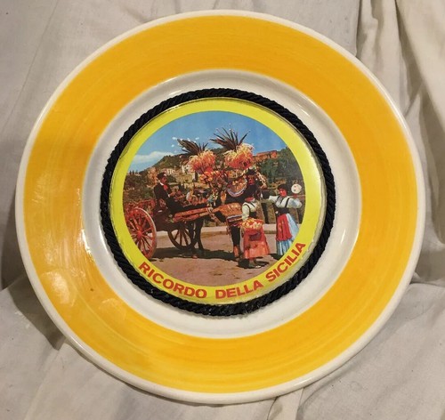 Piatto ricordo vintage - piatto,