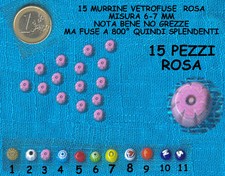 15 murrine di murano cotte