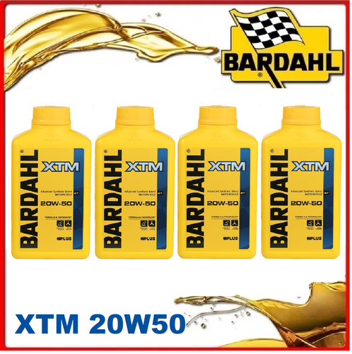 Litri bardahl xtm synt 20w50 - 4,