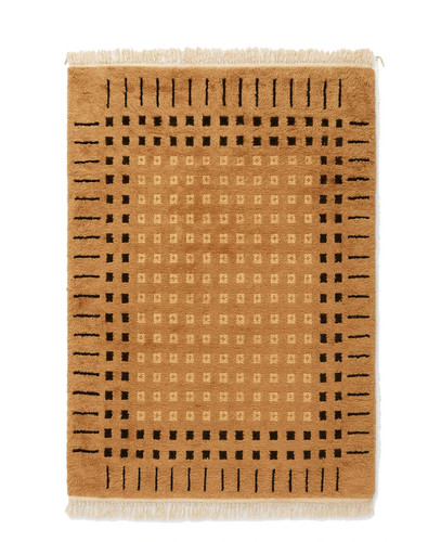 Tappeto lana terracotta - di,