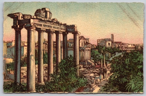Roma foro romano tempio - foro,