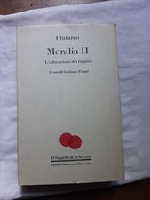 Plutarco Moralia II L' Educazione Dei Ragazzi