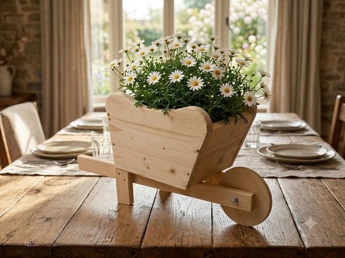 Fioriera legno forma di - fioriera,