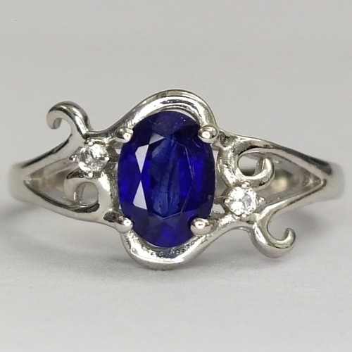 Anello ovale argento - in,