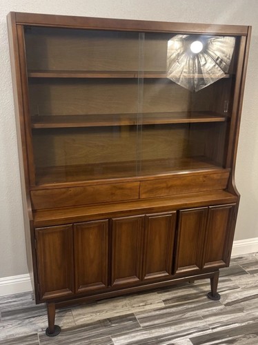 Mid century modern breakfront - mid-century,