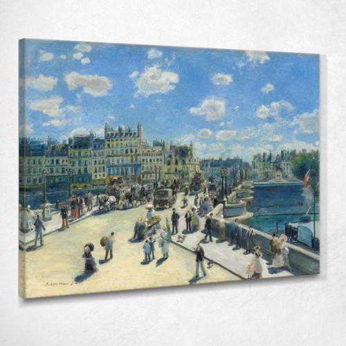 Pont neuf parigi 1872 - neuf,