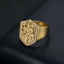 Anello uomo cavaliere templare - uomo,