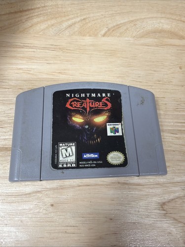Nightmare creatures nintendo - nightmare,