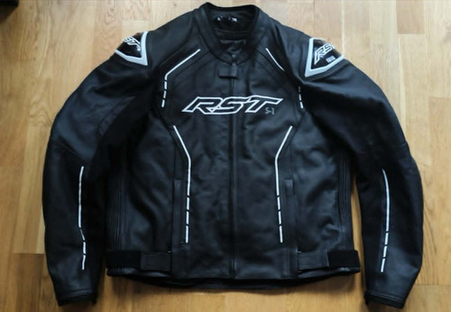 Giacca moto pelle uomo - , rst