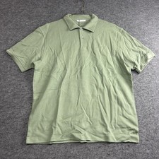 Polo Zara uomo grande verde