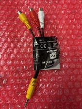 (SS) CAVO RIDUTTORE Cable METZ LED TV 32MTC6100Z VIDEO RCA Hk AUDIO