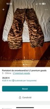 pantaloni snowboard uomo