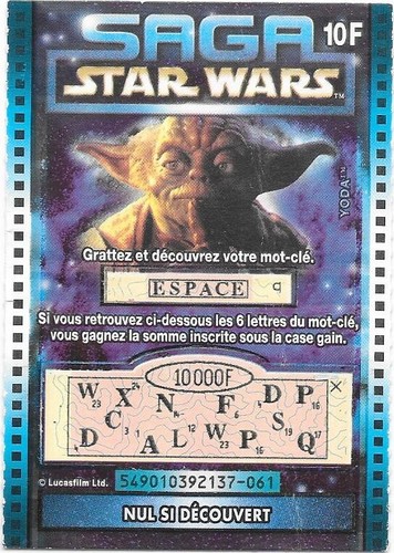 Carte star wars française - carte, des