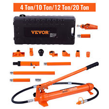 VEVOR 4/10/12/20 Ton Idraulico Porta Power Jack Pompa Aria Sollevamento Ram Corpo Telaio Kit