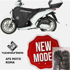 Termoscudo Coprigambe Tucano Urbano R081X Piaggio Beverly 300 2018 Guanti Pelle