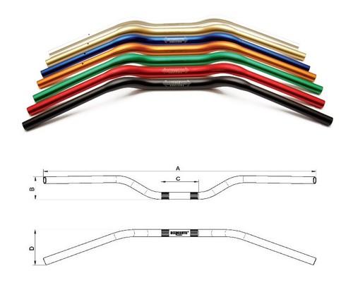 Accossato aluminium handlebar - accossato,