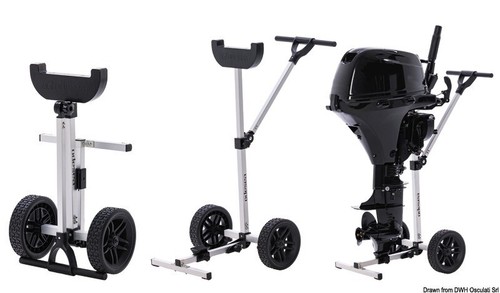 Cavalletto motore con ruote - motore,