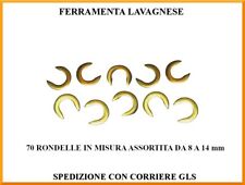 Rondelle alzaporta rapide Klik in kit da 70 pezzi in misure assortite 8-14 mm