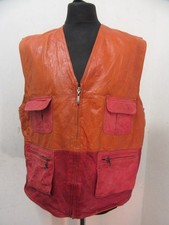 Giubbino gilet cappotto pelle - giubbino,
